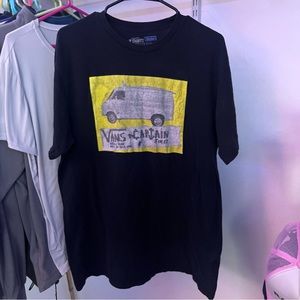 Vans Black and Yellow Van Tee